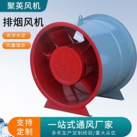 低噪声厨房排烟风机地库消防通风设备双速轴流式消防排 烟风机 1台