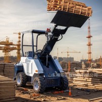 HT-L28伸缩臂装载机 农用轮式小铲车 出口伸缩式装载机铲车 1台