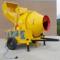 柴油混凝土搅拌机建筑工地搅拌机水泥砂浆滚筒式上料搅拌机 1部