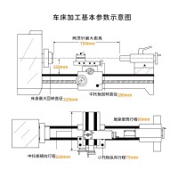 直销车床 多功能卧式工业级高精度金属加工无级调速升级机床 1台