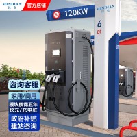 120KW新能源电动汽车通用充电桩商用160千瓦直流双枪快速充电站 1件
