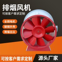 消防排烟风机SWF加压单双速防爆风机定制HTF轴流式高温排烟风机 1台