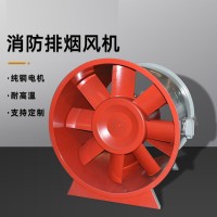HTF消防排烟轴流风机大功率工业厂房防爆双速轴流式3c排烟风机 1台
