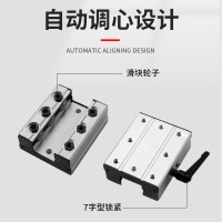加工定制国产双轴芯滚轮直线导轨LGD型滑块轨道切割机专用高精度 1件